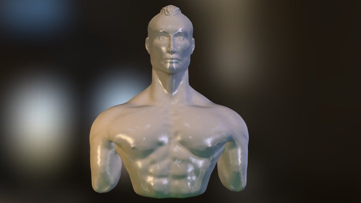 Ripped man 3D Model