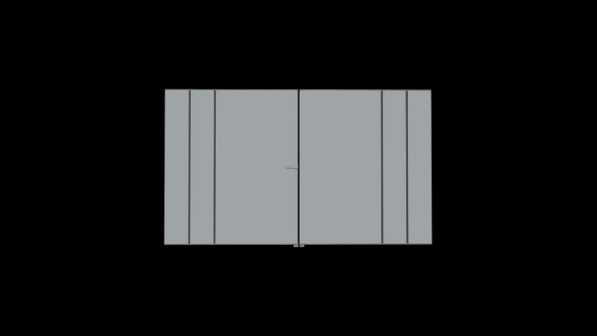 070 Lucco 3 Cassettes Verticales 2000x3500