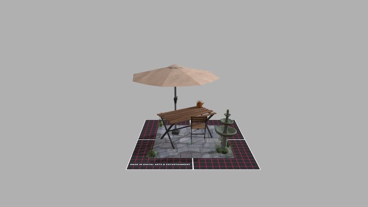 DAE 5 Finished props - Napels 3D Model