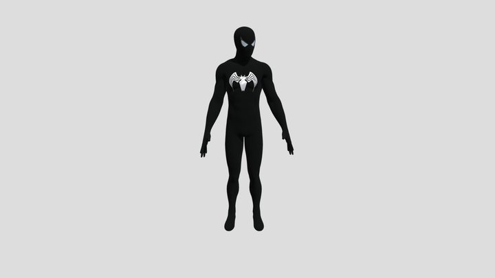 Spiderman (Symbiote Early) 3D Model