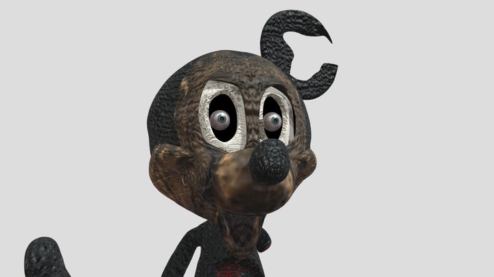 Disgusting Mickey 3D Model