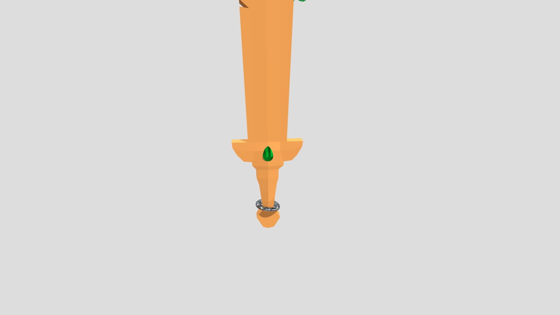 low poly wooden sword - Download Free 3D model by Blenderman ...