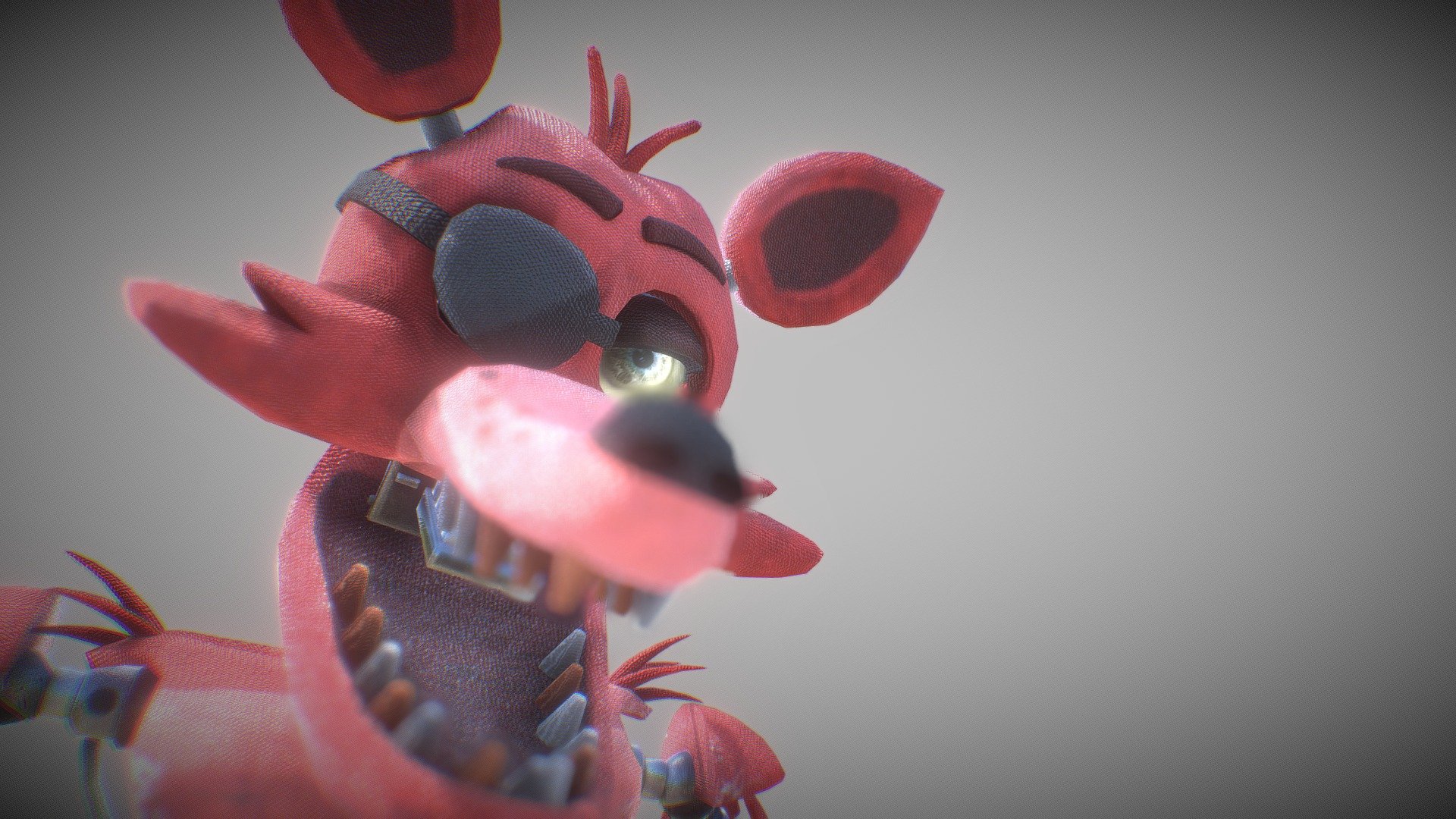 Foxy the Pirate Fox - FNaF AR - Download Free 3D model by Faertoon ...