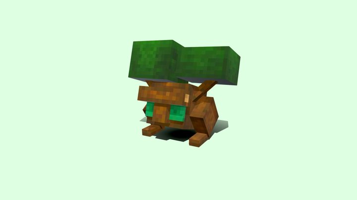 3d retro mob for minecraft