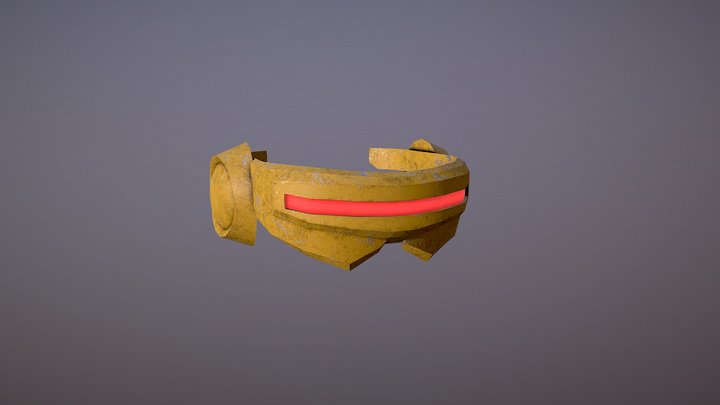 Cyclops Glasses 3D Model