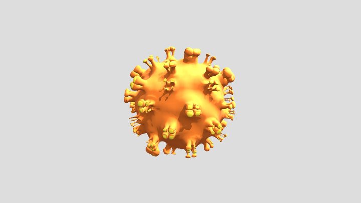 Coronavirus (COVID-19) 3D Model