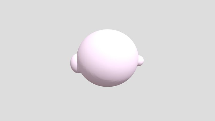 Kirby 3D Model