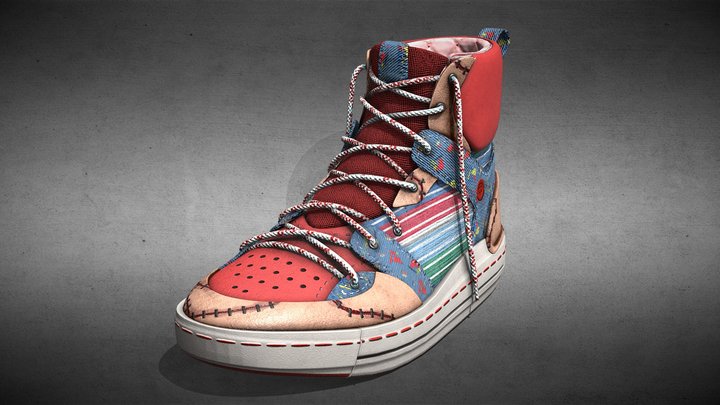 Chucky's New Shoes 3D Model