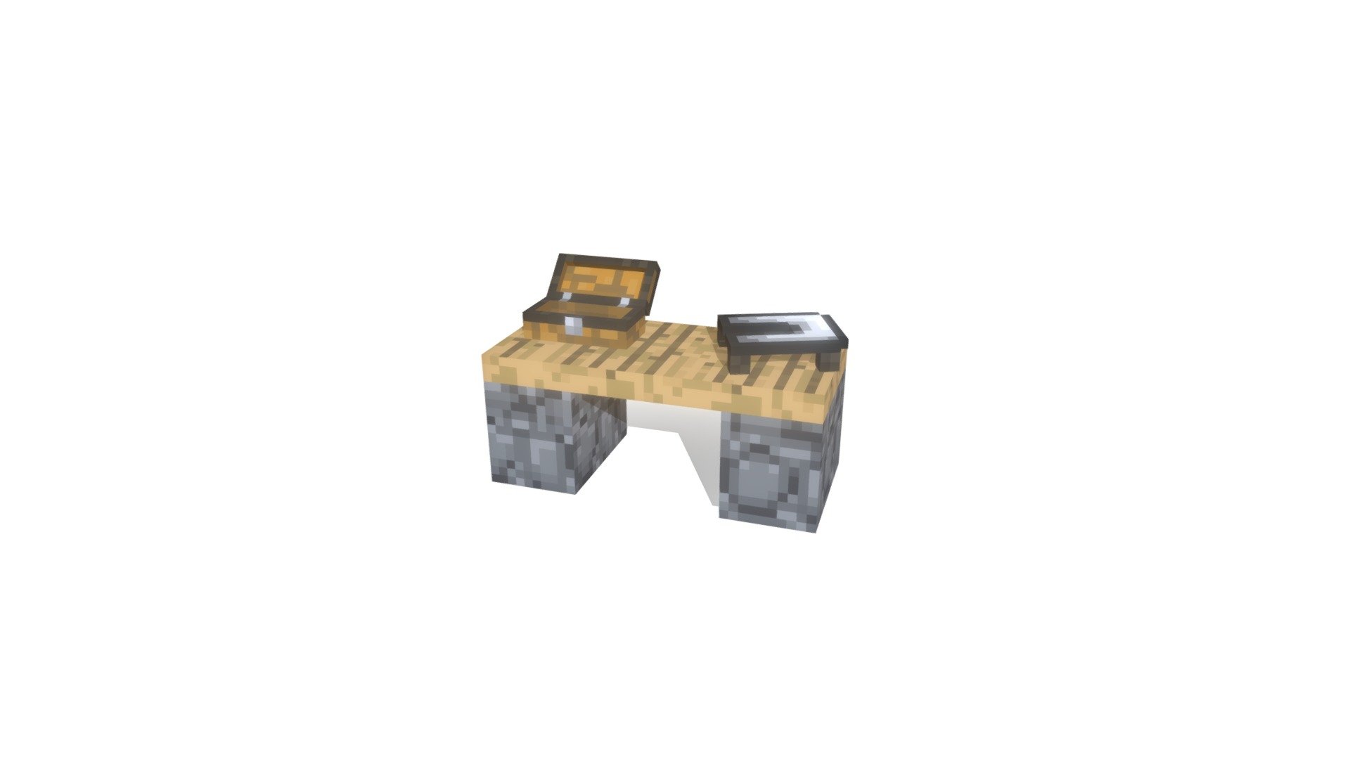 Workbench (Minecraft) 3D model by Carzy (jacob.henry.schrader