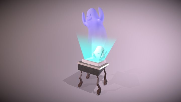 Tiny Ghost 3D Model