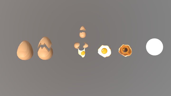 egg 3D Model