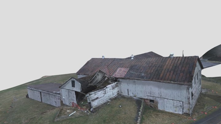 Millie Kepler Barn 1818 3D Model