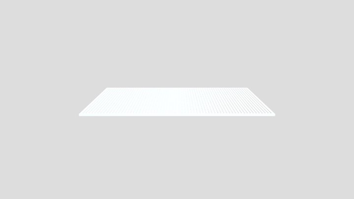 64x32 LED Matrix 3D Model