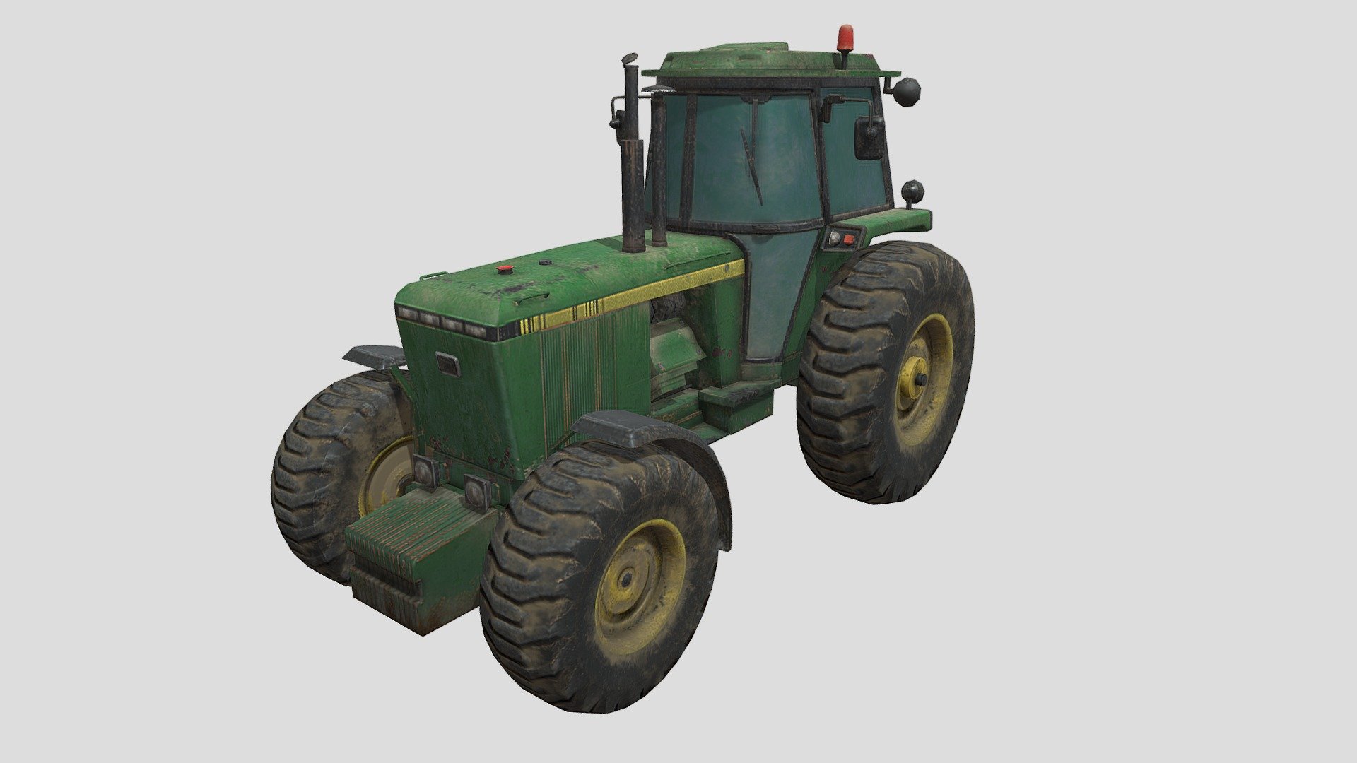 Tractor 3D Model 001 - Buy Royalty Free 3D model by Bigbubble [e5085af ...