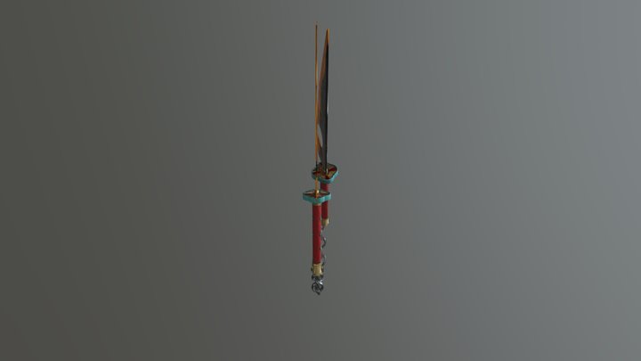 Tegen Uzui Blades 3D Model