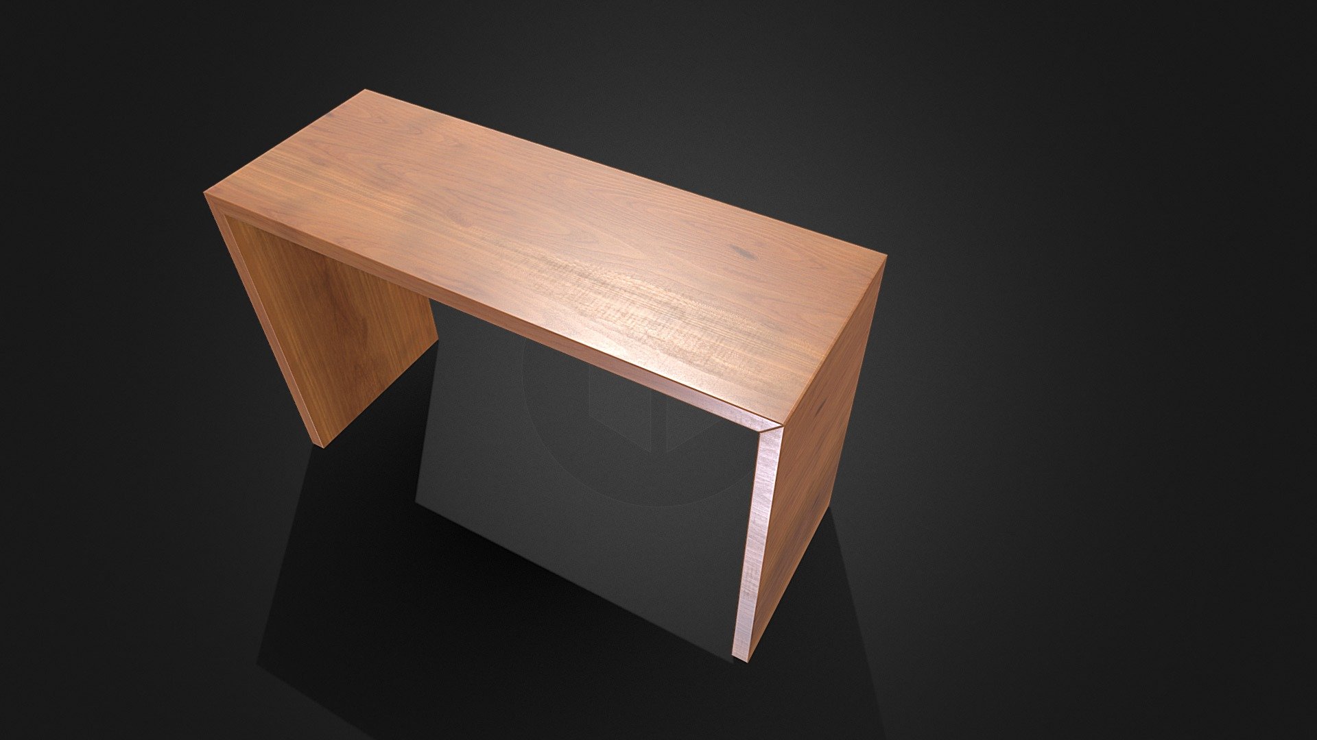 Modern Wall Table 01 — Sketchfab embed 3D viewer