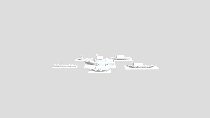 3D Printable - Vietnam War River Patrol 3D Model
