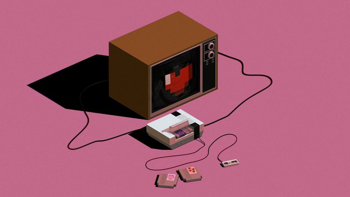 Valentine's Day 3D Model