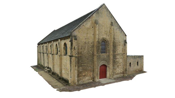 Salle de l'échiquier (Château de Caen) 3D Model