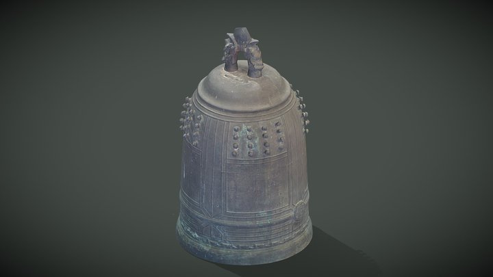 梵鐘　Buddhist Temple Bell 3D Model