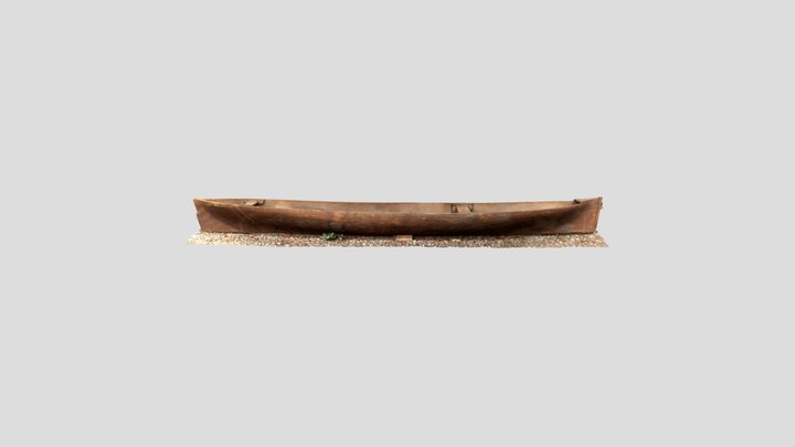 Dugout Canoe 3D Model