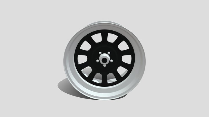 Car rim 19x9 inspired by American Racing 767 3D Model
