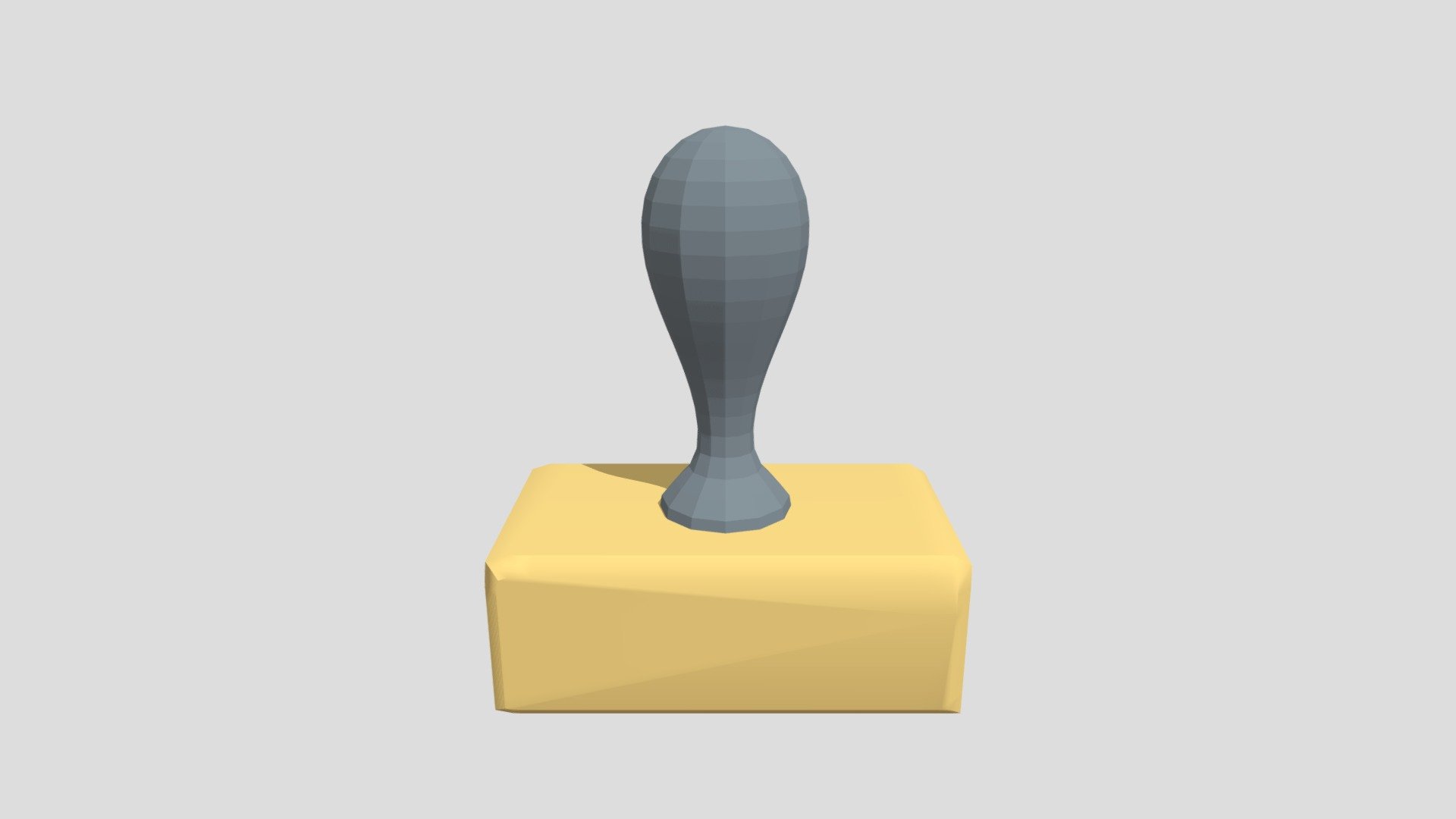 Rubber stamp from Poly by Google