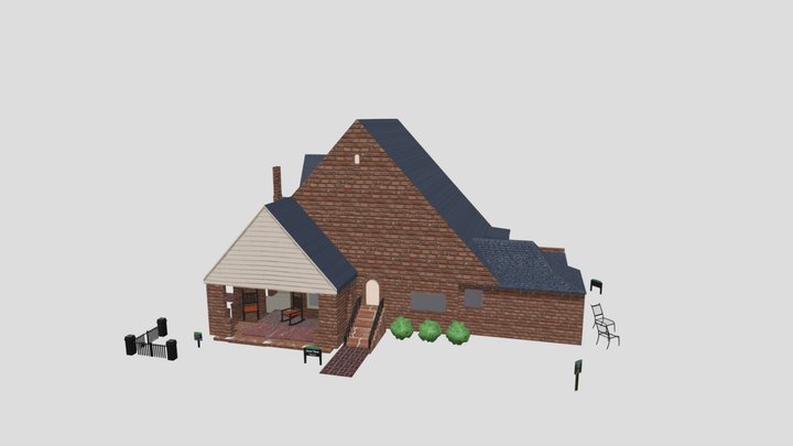 Joyner House Modular 3D Model