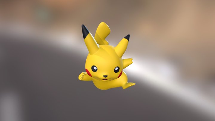 Pikachu 3D Model