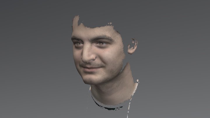 3D Pierre-Antoine face 3D Model