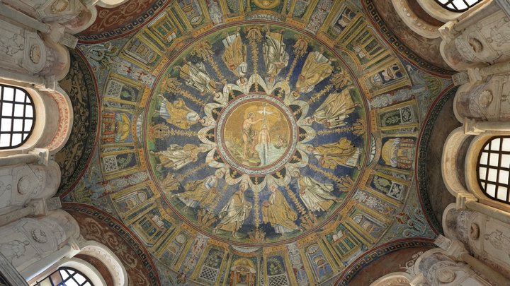 Ravenna Italy, Neonian Baptistery 3D Model