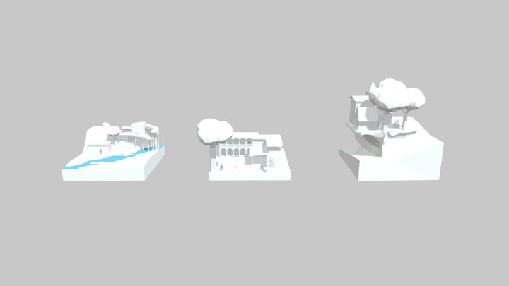 1ANI27_ Busch_ Dante_ DioramaHouseBlockouts 3D Model