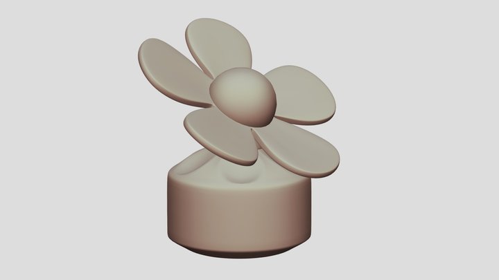 Marc Jacobs Daisy Love perfume bottle 3D Model