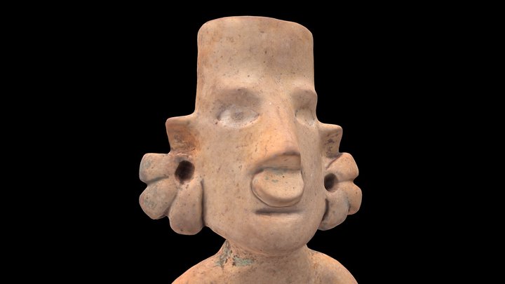 Figurilla de barro 3D Model