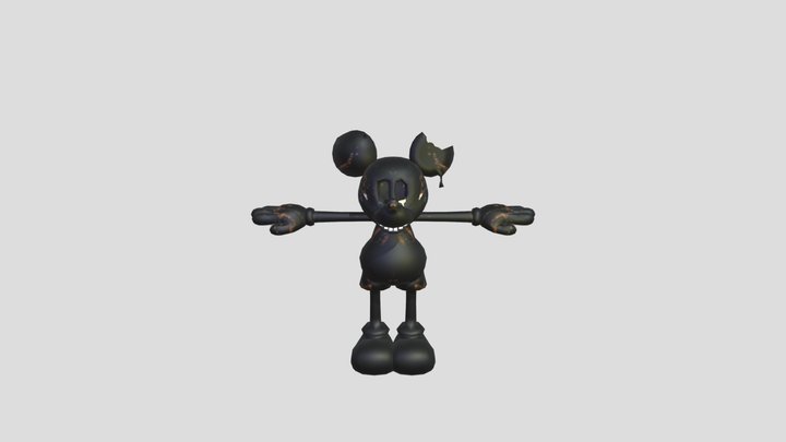 Sketch Mickey V3 – Free 3D Model STL