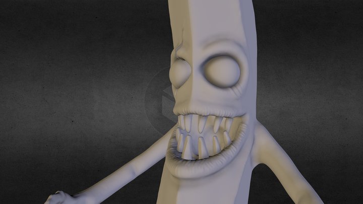 Monster Sculpt - Banana 3D Model