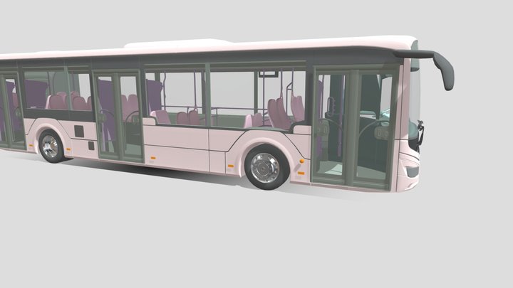 MAN Lion's city 12C 3T 3D Model