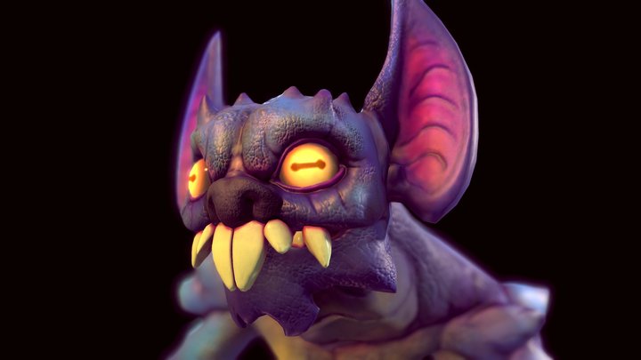 The Wretched Imp 3D Model