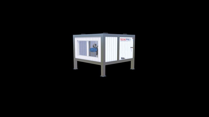Unidade de Tratamento de Ar (UTA) 3D Model