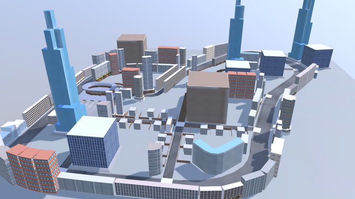 Citymap1 3D Model