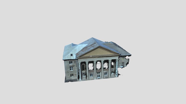 Church Roof 3D Model