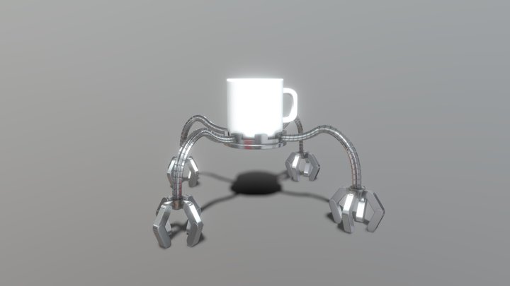 Mecha mug, Jeremiash-001 3D Model