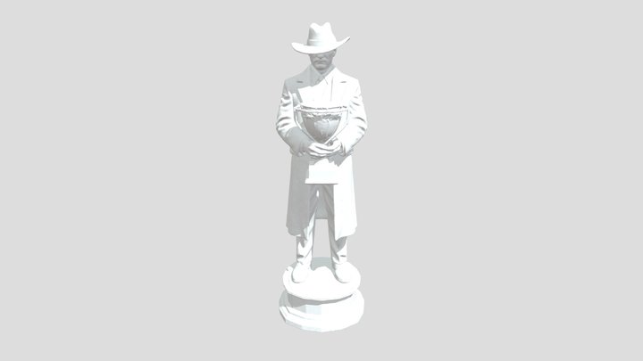 Mysterious Champion 3D Model