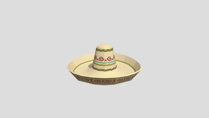 Sombrero 3D Model