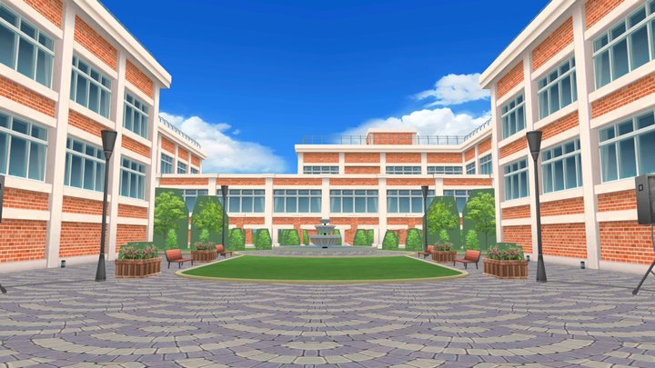 Outside stage LLSIFAS 3D Model