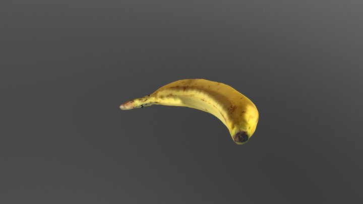 banana02 3D Model