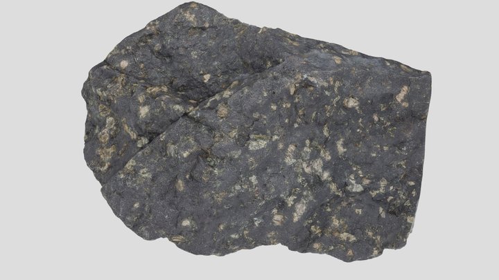 Serpentinite 3D Model