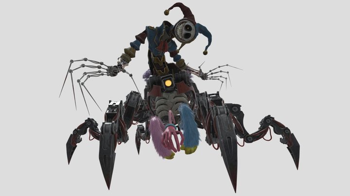 Poppy Playtime (Chapter 5) The Prototype 3D Model