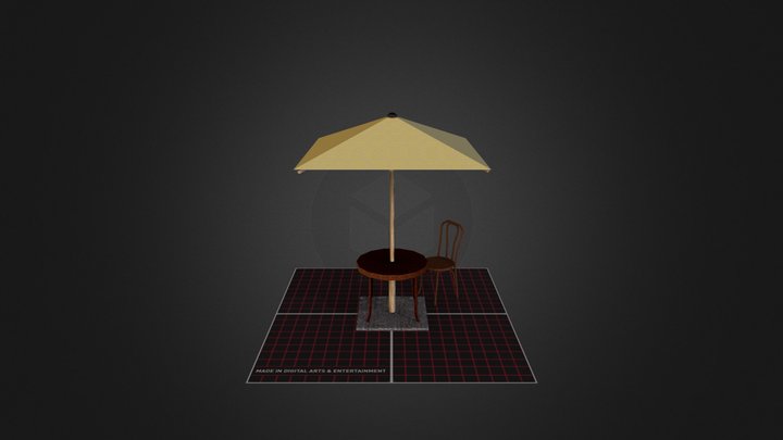 Terrace Prop 3D Model
