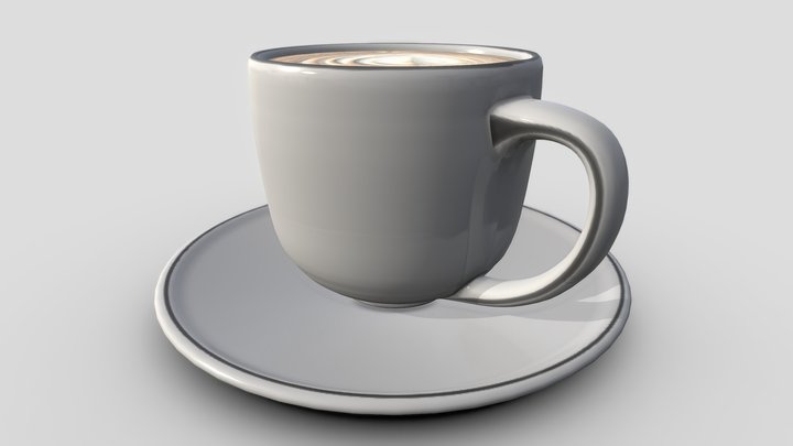 CUP OF COFFEE 3D Model